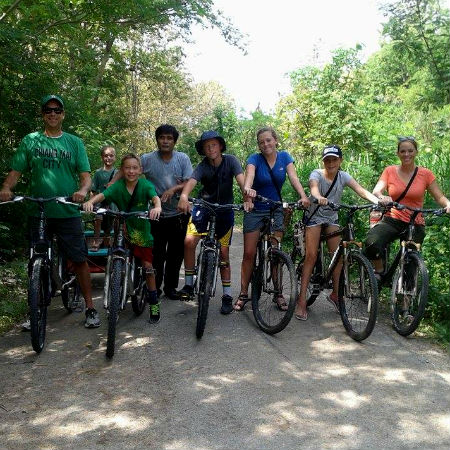 Cycling in the countryside