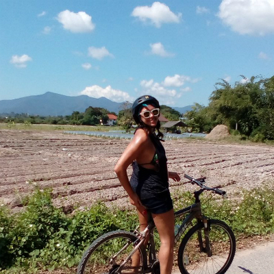 Cycling in Mae Wang