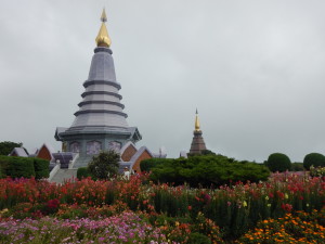 Doi Inthanon pagodas