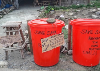 New recycling bins, Safe Sapa project