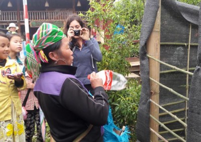 Locals learning to recycle