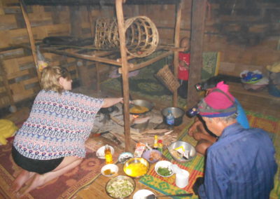 Cooking class in Karen house