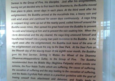Important Buddhist places