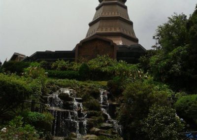 Doi Inthanon twin pagodas