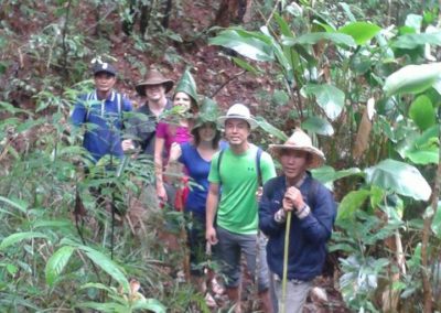 On the trek in Doi Inthanon