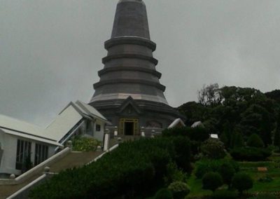 Twin pagodas in Doi Inthanon