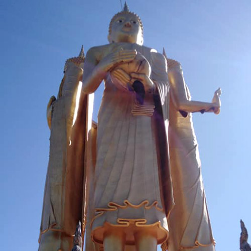 Cycling Buddhist Temple