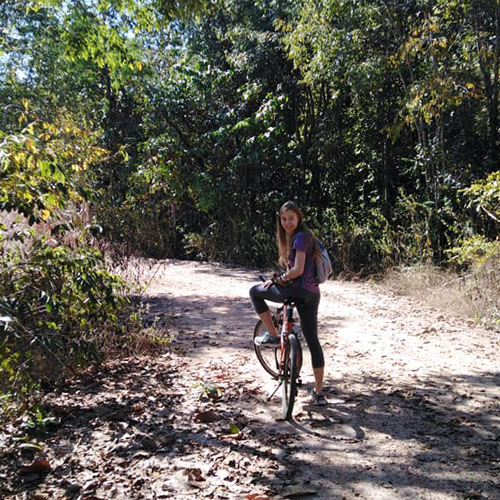Cycling in northern Thailand